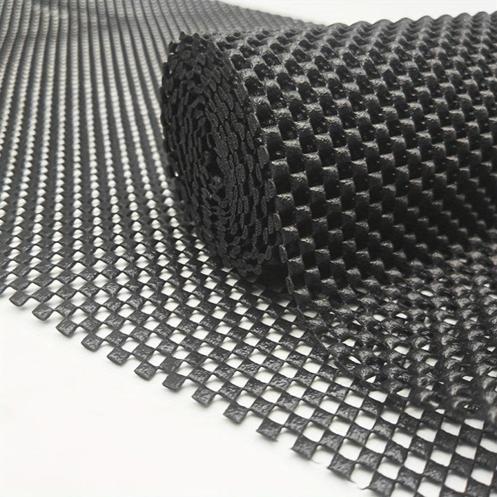 Alfombra de baño antideslizante de tejido de punto, resistente, lavable, moldeada por prensado térmico, con superficie antideslizante para sofá, colchón, felpudo y tapete