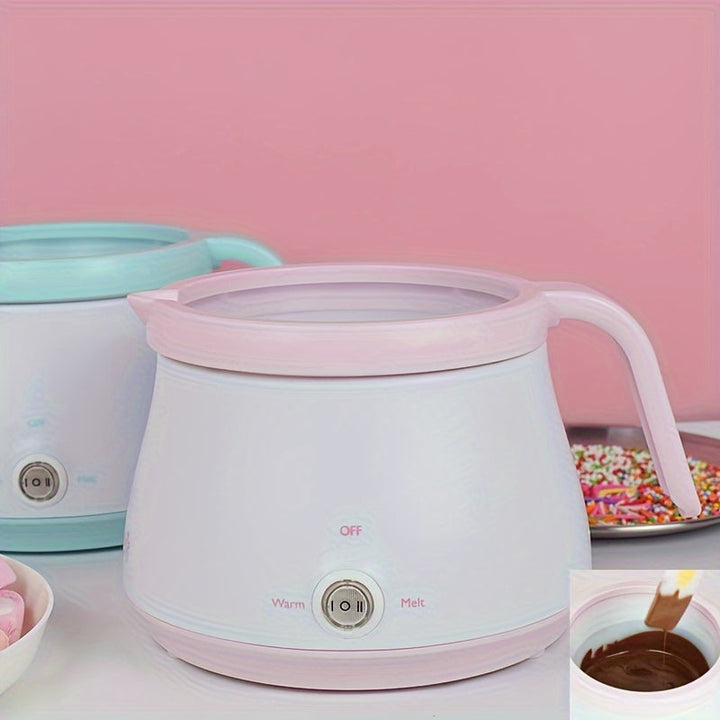 Olla del chocolate del horno fusorio del chocolate del revestimiento del silicón del enchufe de los E.E.U.U. 40W