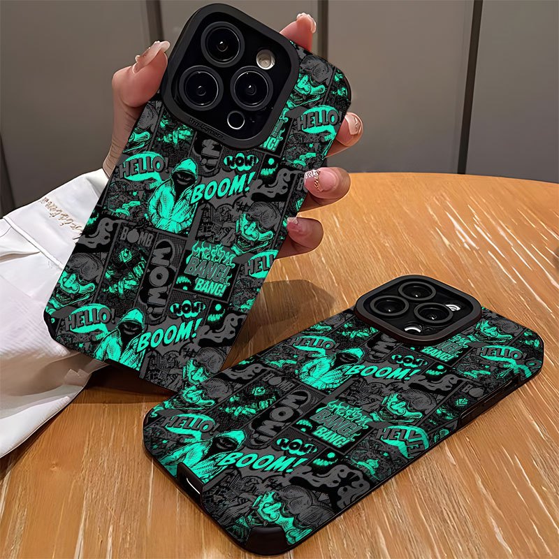 Fundas para teléfono con patrón de chico anime de dibujos animados para iPhone 15/15Plus/15Pro/15ProMax, iPhone 14/14Plus/14Pro/14ProMax, iPhone 13/13Pro/13ProMax, iPhone 12/12Pro/12ProMax, iPhone 11/11pro/11Pro Max/iPhone 7/8/iPhone x/xs Resistente al p
