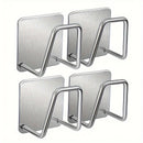 2/4 piezas, soporte para esponjas de cocina, escurridor para trapos y esponjas, estante de almacenamiento