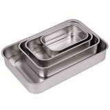 Bandeja de Desinfección de Acero Inoxidable para Uso Comercial/Residencial con Tapa, Dental, Cocina y Baño - Placa Cuadrada Fácil de Limpiar, Sin Necesidad de Electricidad - Modelo 201, Utilitario de Cocina Moderno, Construcción de Alta Calidad, Higiene