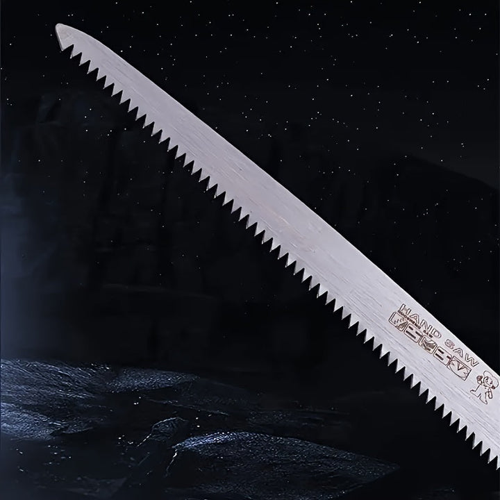 Sierra de Jardinería de Acero al Manganeso - Mango Ergonómico Portátil, Hoja Afilada para Cortar Árboles y Uso Doméstico, Sin Necesidad de Electricidad