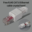 Los conectores RJ45 CAT.6 Crystal están disponibles gratuitamente para pedidos de 2 o 5 unidades.