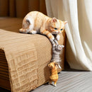 Elegante Figurita de Gato de Resina - Diseño Realista de Madre y Gato, Decoración Creativa para Sala de Estar, Escritorio o Entrada, Regalo Perfecto para Vacaciones, Decoración de Gatos