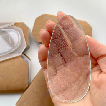 Lima de pies de vidrio nano, removedor de callos manual, amoladora de pies no eléctrica, exfoliante de piel muerta, herramienta para el cuidado de los pies de plástico sin perfume, simple y segura para uso doméstico.