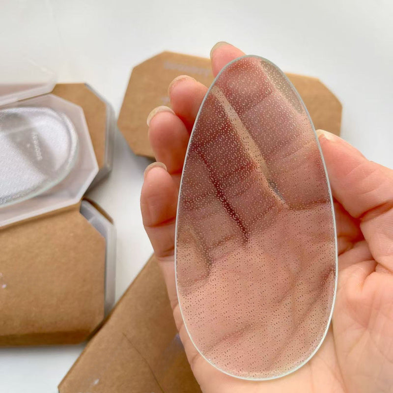 Lima de pies de vidrio nano, removedor de callos manual, amoladora de pies no eléctrica, exfoliante de piel muerta, herramienta para el cuidado de los pies de plástico sin perfume, simple y segura para uso doméstico.