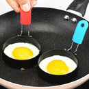 Anillo Para Cocinar Huevos De Acero Inoxidable De 1 Pieza, Molde Antiadherente Para Panqueques Para Freír Huevos Y Tortillas En La Plancha