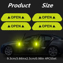 8 piezas de luces LED univer de bienvenida para puertas con pegatinas reflectantes de seguridad - Fácil instalación, aptas para sedanes, SUV, furgonetas, de larga duración y duraderas, accesorios LED univer para coches, día de San Valentín, Acción de Gra