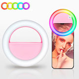 Mini Aro De Luz Led RGB Celular Portable Selfie RG01