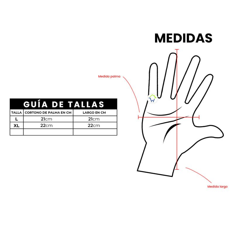 Guantes Para Moto Ciclismo Antideslizantes SM005M