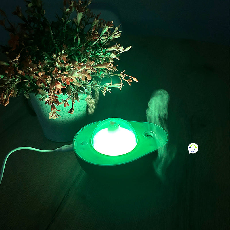 Humidificador De Aguacate Difusor De  Aromas y Luces RGB PVT-SQ001