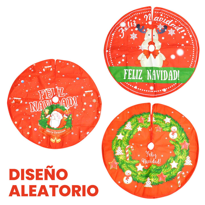 Pie De Árbol Falda Navideño Decoración Tapete YG-946