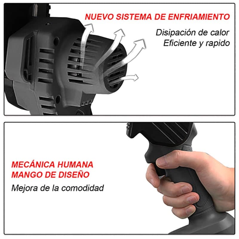 Minisierra portátil recargable 2 Baterias