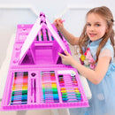 Set Dibujo 208 Piezas Arte Niños y Jóvenes TJOY00301BU