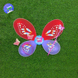 Disfraz De Mariposa Hada Alas Diadema Varita Halloween OF491