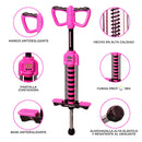 Juguete Saltarín Pogo Stick Saltador Contador Digital 658A