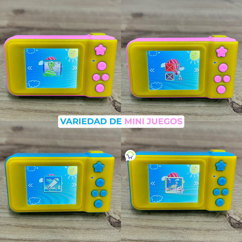 Cámara Digital Para Niños Foto Video Y Juegos + Memoria SD GRATIS SG2109-010