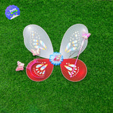 Disfraz De Mariposa Hada Alas Diadema Varita Halloween OF491