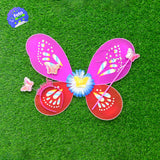 Disfraz De Mariposa Hada Alas Diadema Varita Halloween OF491