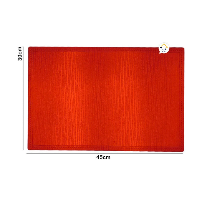 Mantel Individual Navideño x6 Metalizado Mesa Decorativo B315X6