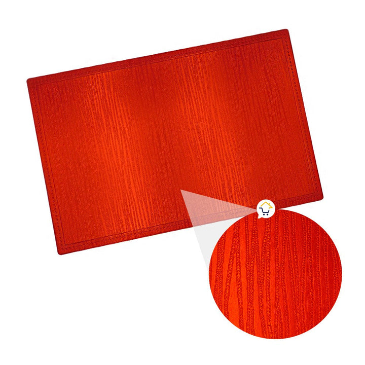 Mantel Individual Navideño x6 Metalizado Mesa Decorativo B315X6