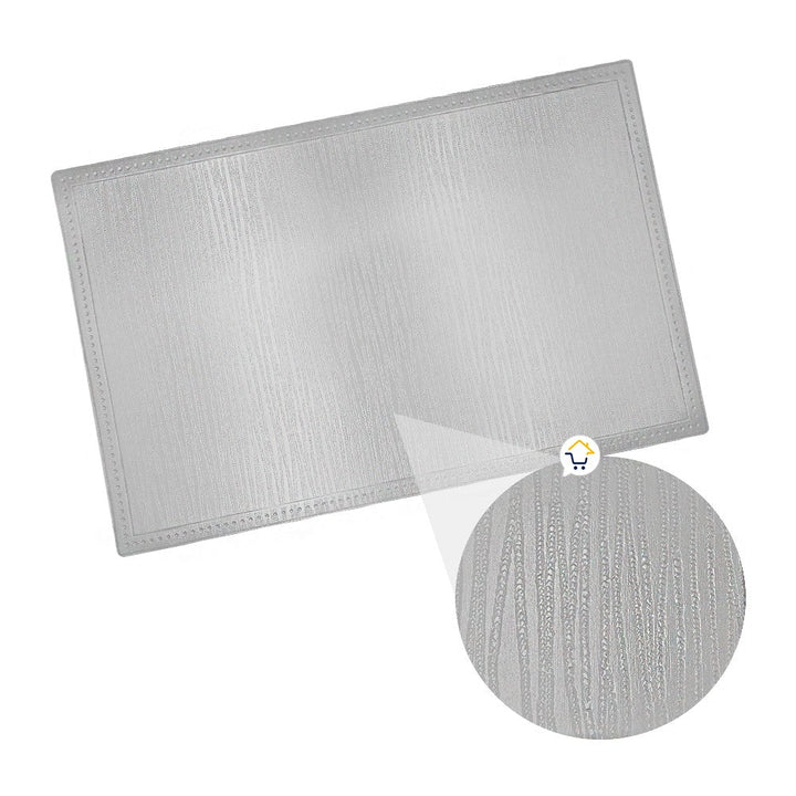 Mantel Individual Navideño x6 Metalizado Mesa Decorativo B315X6