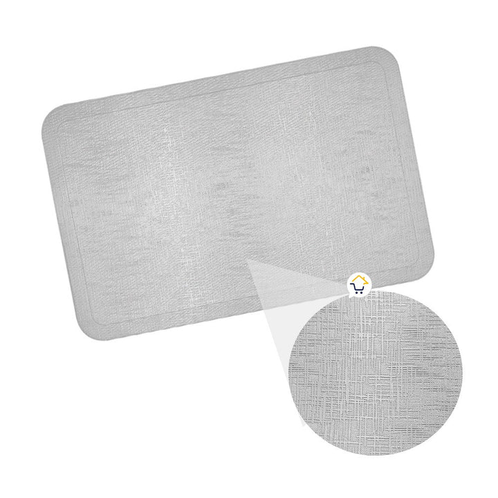 Mantel Individual Navideño x6 Metalizado Mesa Decorativo B316X6