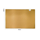 Mantel Individual Navideño x6 Metalizado Mesa Decorativo B317X6