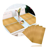 Mantel Individual Navideño x6 Metalizado Mesa Decorativo B317X6