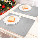 Mantel Individual Navideño x6 Metalizado Mesa Decorativo B317X6