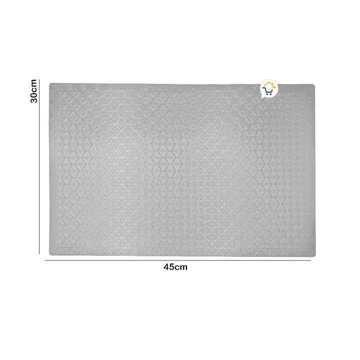 Mantel Individual Navideño x6 Metalizado Mesa Decorativo B317X6