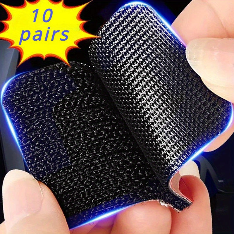 20pcs Anclajes para Alfombras Adhesivos - Pegamento Fuerte, Agarre Antideslizante para Hogar, Coche y Tapetes de Superficie
