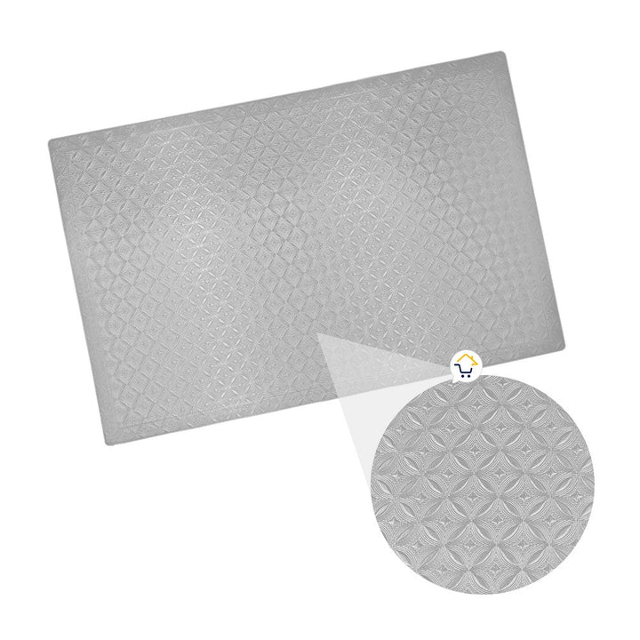 Mantel Individual Navideño x6 Metalizado Mesa Decorativo B317X6