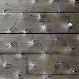 Luces Malla LED 200 Luces 2x1 M Luz Navidad Blanca Cable Verde LCHB180B