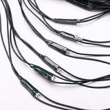 Luces Malla LED 200 Luces 2x1 M Luz Navidad Blanca Cable Verde LCHB180B