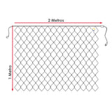 Luces Malla LED 200 Luces 2x1 M Luz Navidad Blanca Cable Verde LCHB180B