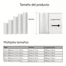 Juego de 5 Rollos Selladores al Vacío Libres de BPA, Bolsas Texturizadas Duraderas y Resistentes a Perforaciones, Ancho Variado (Diversos Anchos) y 3 Metros Cada Uno, Perfecto para la Conservación de Alimentos, Sous Vide y Almacenamiento en Gran Volume,