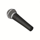 El micrófono dinámico SM58 es ideal para diversas ocasiones como presentaciones en vivo, fiestas, intercambios de conferencias, actividades escolares y servicios religiosos, capturando claramente las voces humanas