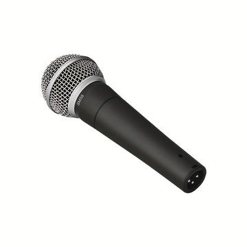 El micrófono dinámico SM58 es ideal para diversas ocasiones como presentaciones en vivo, fiestas, intercambios de conferencias, actividades escolares y servicios religiosos, capturando claramente las voces humanas
