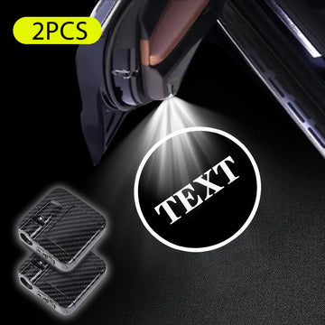 2 piezas de proyector de luz LED, luz de cortesía con logo GR deportivo, USB, HD, para Audi, Benz, BMW, Citroën, Hyundai, Honda, Kia, MG, Skoda, Toyota, Peugeot