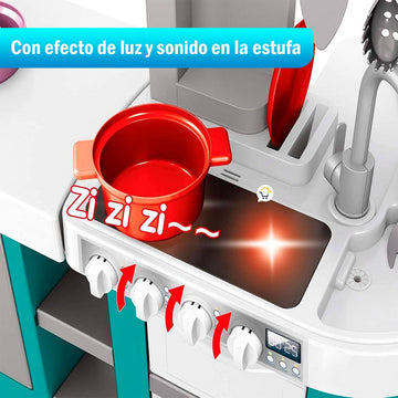 Cocina Infantil Grande Completa Con Luces y Sonidos 92243