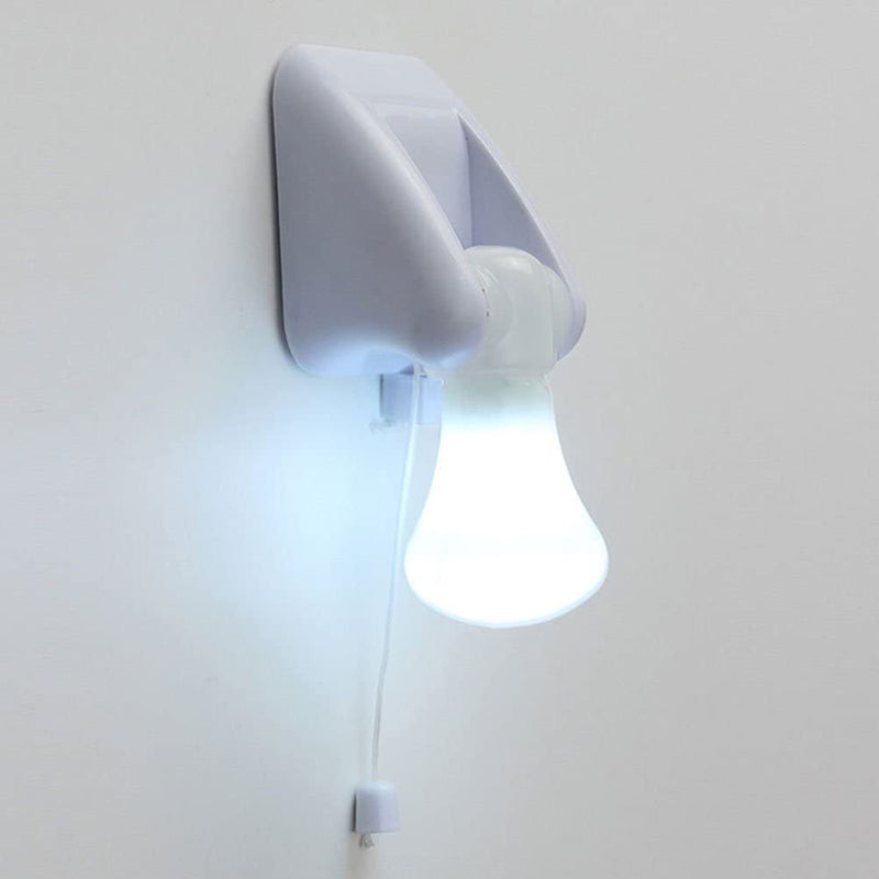 ¡Ilumina cualquier habitación al instante con esta lámpara de pared LED portátil a batería!