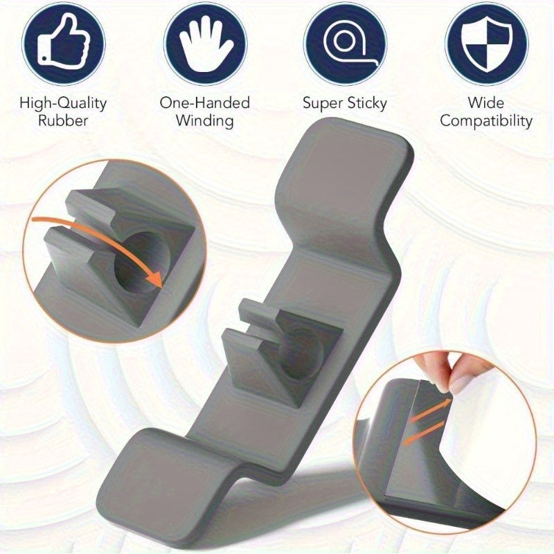 32 piezas, organizador de cables de electrodomésticos de cocina mejorado, pegado, organizador de cables de electrodomésticos, envolvente de cables para electrodomésticos de cocina, batidor, cafetera, olla a presión.