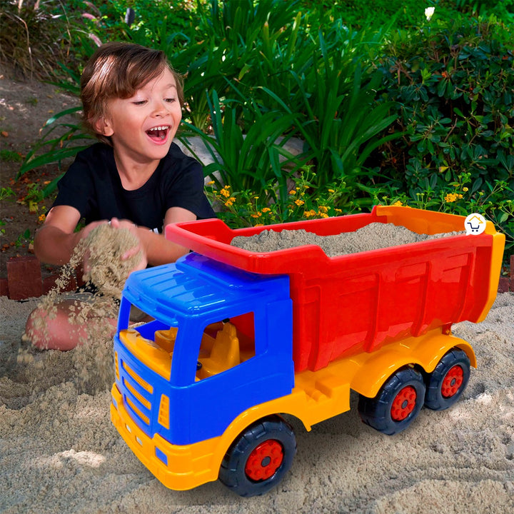 Volqueta Juguete Montable Camión Grande Volco Construcción Niños PF965