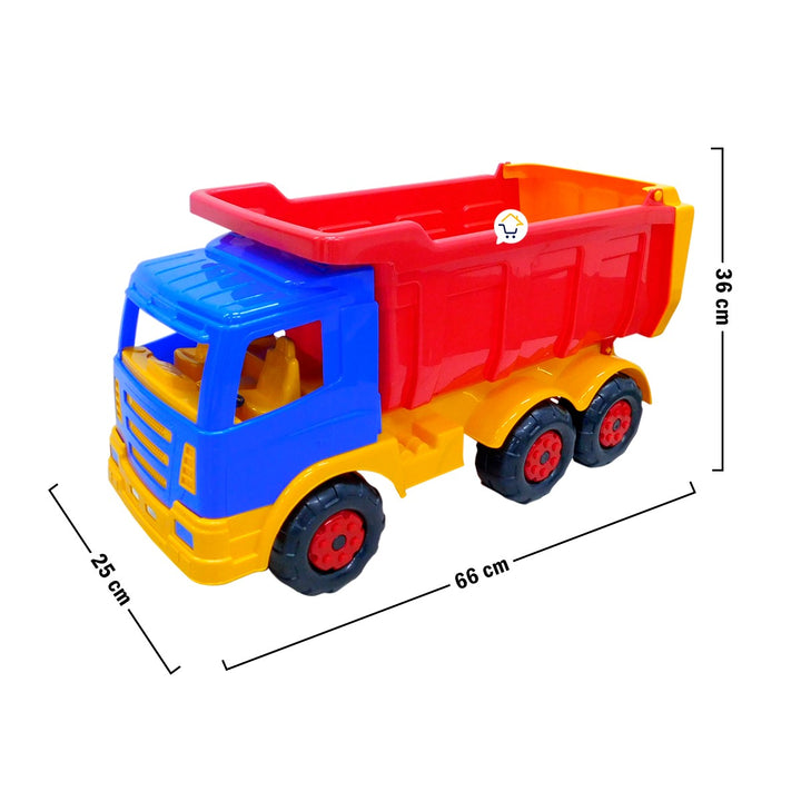 Volqueta Juguete Montable Camión Grande Volco Construcción Niños PF965