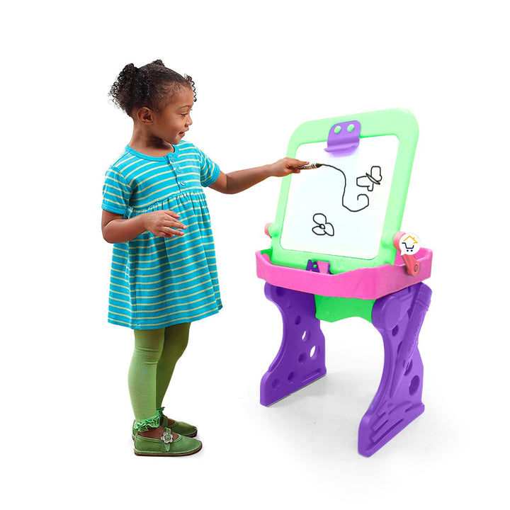 Escritorio Didáctico 2 En 1 Pupitre Tablero Niños PF4020