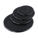 4 piezas de cubiertas de quemador de estufa de gas SABAF - Moda negra, duraderas y fáciles de limpiar, (55mm1 pieza + 75mm2 piezas + 100mm1 pieza)