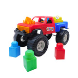 Camión Monstruo Cubos Construcción Juguete Infantil Niños PF500B