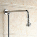 Rociador de Ducha Simple de Ángulo con Alto Flujo, Pulverizador Giratorio Ajustable de Latón G 1/2 para el Hogar