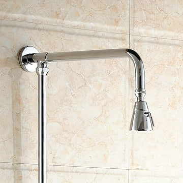 Rociador de Ducha Simple de Ángulo con Alto Flujo, Pulverizador Giratorio Ajustable de Latón G 1/2 para el Hogar